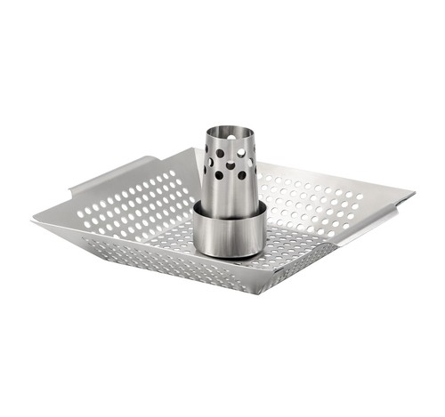 Hähnchen grillkorb aus - hähnchen,