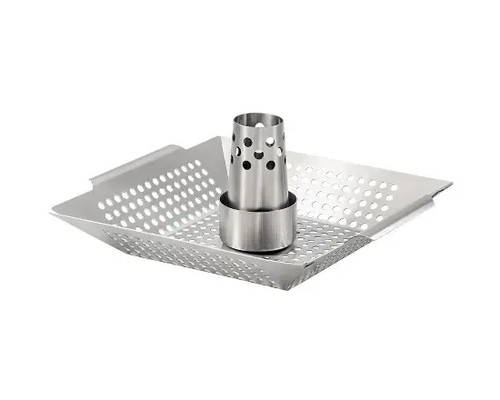 Hähnchen grillkorb aus - hähnchen,